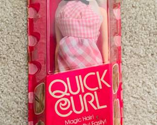 Vintage Quick Curl Barbie Doll