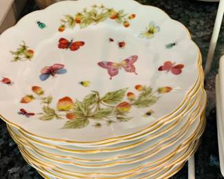 Butterfly Luncheon Plates