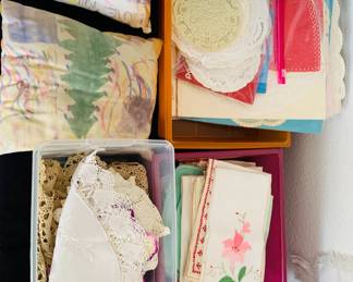 Cloth Napkins - Doilies
