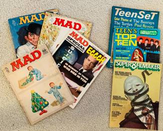 Vintage Mad Magazines
