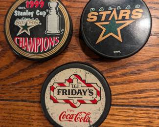 Dallas Stars hockey pucks, Stanley Cup