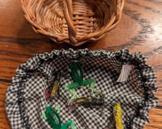 American Girl bait basket