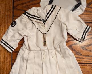 American Girl Sailor outfit with whistle