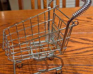 American Girl grocery cart basket