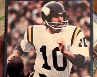 First Edition book Tarkenton signed by Fran Tarkenton & Jim Klobuchar, Minnesota Vikings