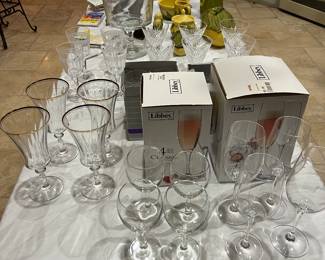 WATERFORD WINE GLASSES