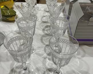WATERFORD WINE GLASSES