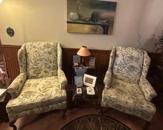 Matching Accent Side Chairs; End Table; Wall Art; Picture Frames