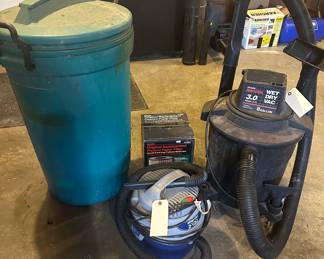Sears Craftsman Shop Vac; Shop Vac 2 Gallon; Trash can