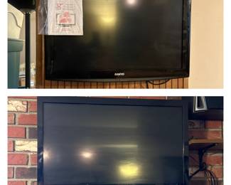 Sanyo 32" TV; Emerson 32” TV