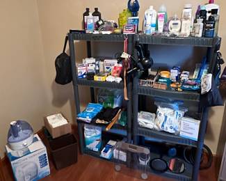 Humidifiers; Toiletries; Bandages; Mirrors; Hair Dryer; Bear Trimmer; Bathroom Scales