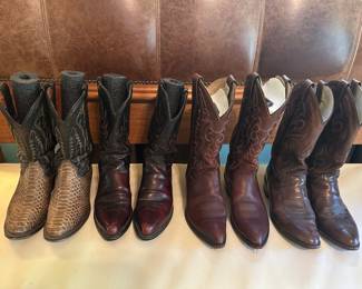 Men's Cowboy Boots 9-1/2