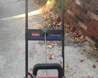 Toro Power Curve 1800 Snow Blower