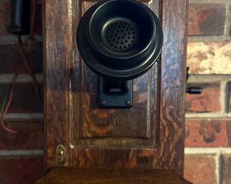 Antique Crank Telephone 