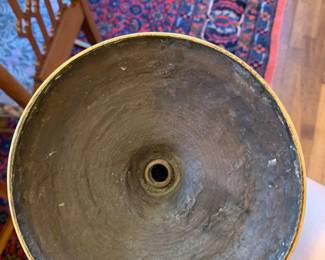 18th century brass candlesticks