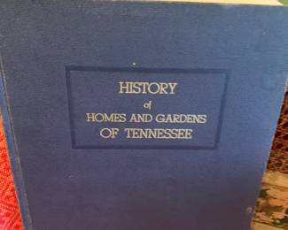 Reprint of History of Hones and Gardens of Tennessee