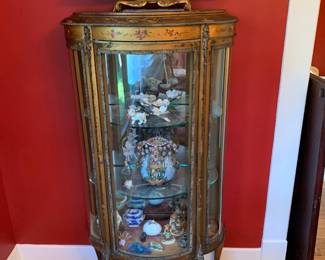 Diminutive French vitrine