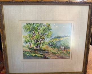 Helen Mosby watercolor