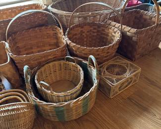 Soooo many quality baskets