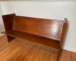 6 ft church pew