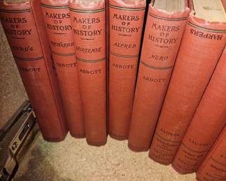 Set Of Vintage Masters Of History By Abbott