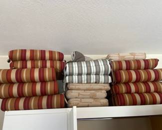 Assorted Patio Chair Cushions