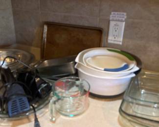 A Lot Of Kitchen Bakeware