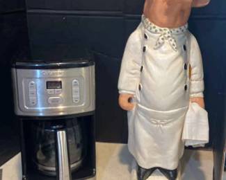 Cuisinart Automatic Coffee Pot And A Pig