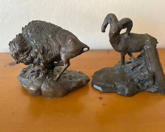 A Set Of National Wildlife Federation Sculptures