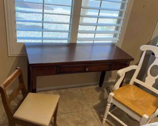 New Classic Furniture Table And A Couple Chairs
