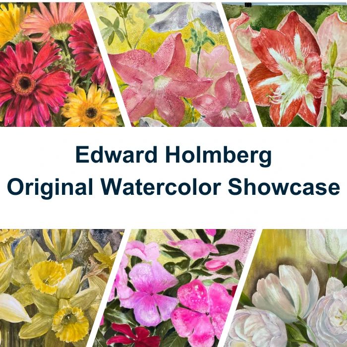 Edward Holmberg Original Watercolor Showcase
