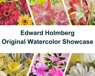 Edward Holmberg Original Watercolor Showcase