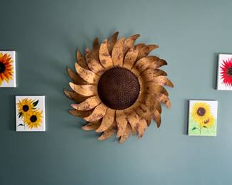 Sunflower Wall Decor