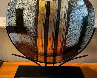 Jasmine Art Modernist Glass Vase