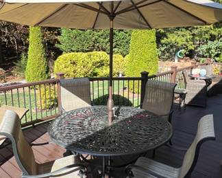 Wrought Iron Patio Set 