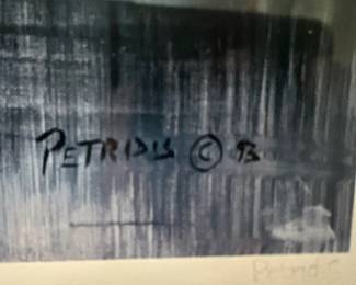 Abstract Cityscape Art Print