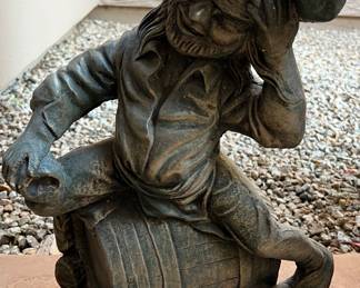 Heavy Yard Art Leprechaun