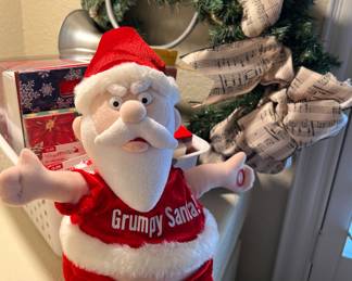 Grumpy Santa