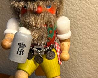 Vintage Rare Bavarian Wood Nutcracker