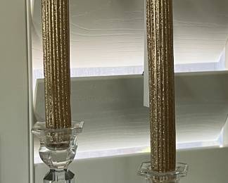 Crystal Candlesticks 