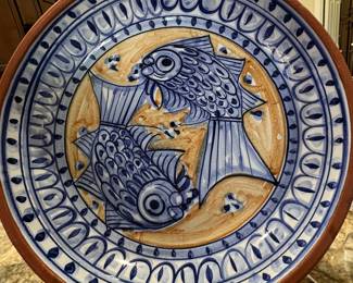 Terracotta Fish Platter