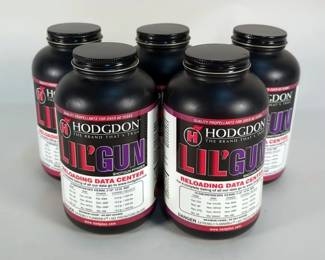Hodgdon Lil' Gun Shotgun Powder, 1 lb Bottles, Qty 5