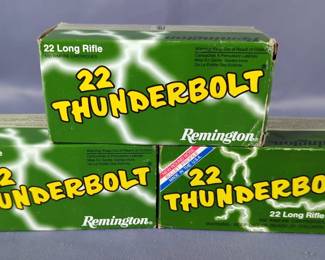 Remington 22 Thunderbolt .22 LR Hi-Speed Ammo, Approx 1500 Rd