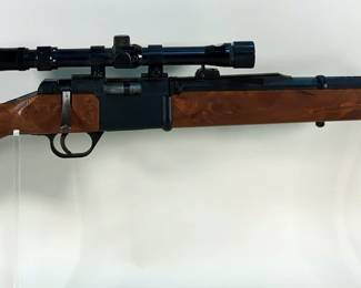 Daisy Legacy 2201 .22 SLLR Bolt Action Rifle SN# AA0001275, With Tasco Scope 3-7x Scope