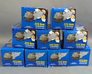 Silver Bear .223 Rem Ammo, Approx 180 Rds
