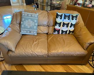 Leather Loveseat from Suniland Furniture 