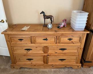 Pier 1 Imports, Solid Wood (Pine) 7 Drawer Dresser