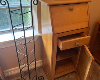 Small, Solid Wood, Secretary/Writing Desk