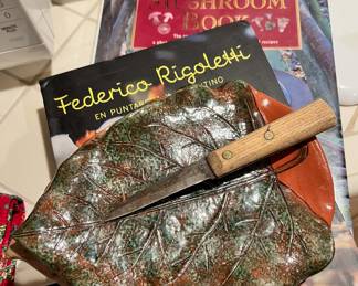 Ceramic Leaf Spoon Rest