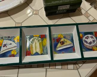 Certified International Provence Large Divided Serving Platter